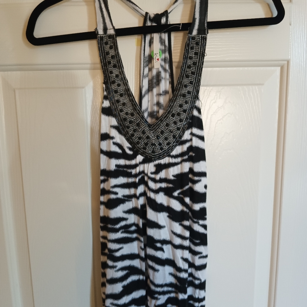 Embellished tank top